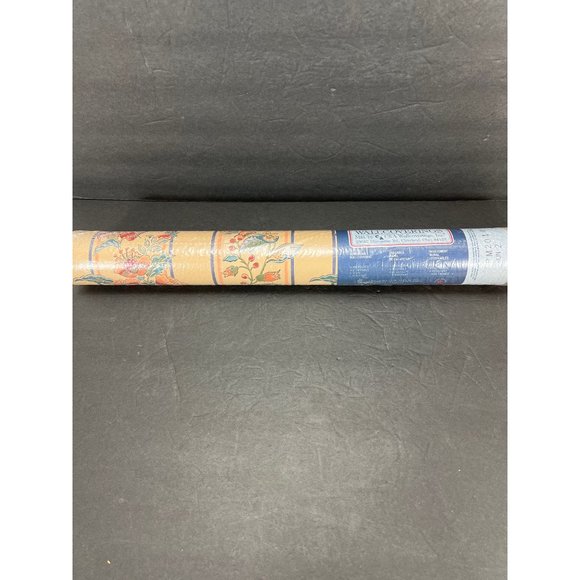 Vintage Prepasted Strippable Double Roll C&A Wallcoverings Inc. Shabby Chic Pink - Picture 8 of 9